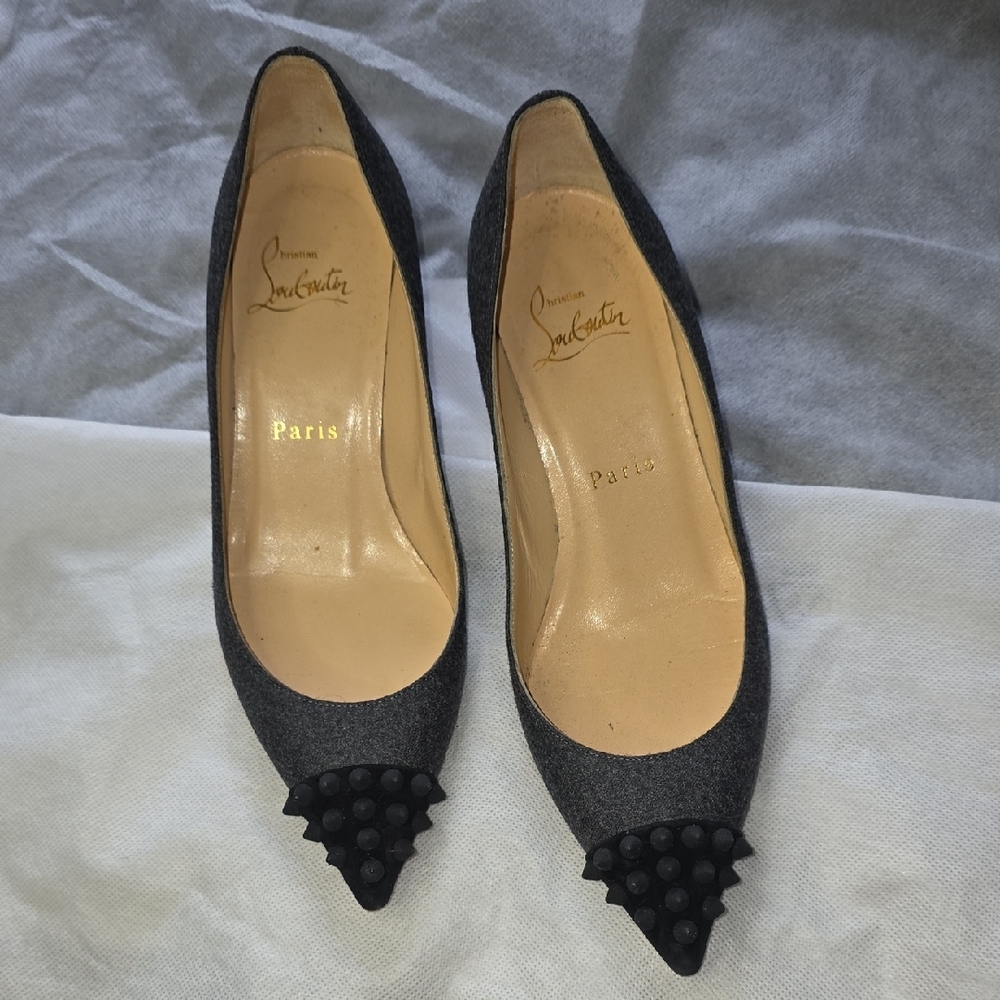 Christian Louboutin Gray Shoes